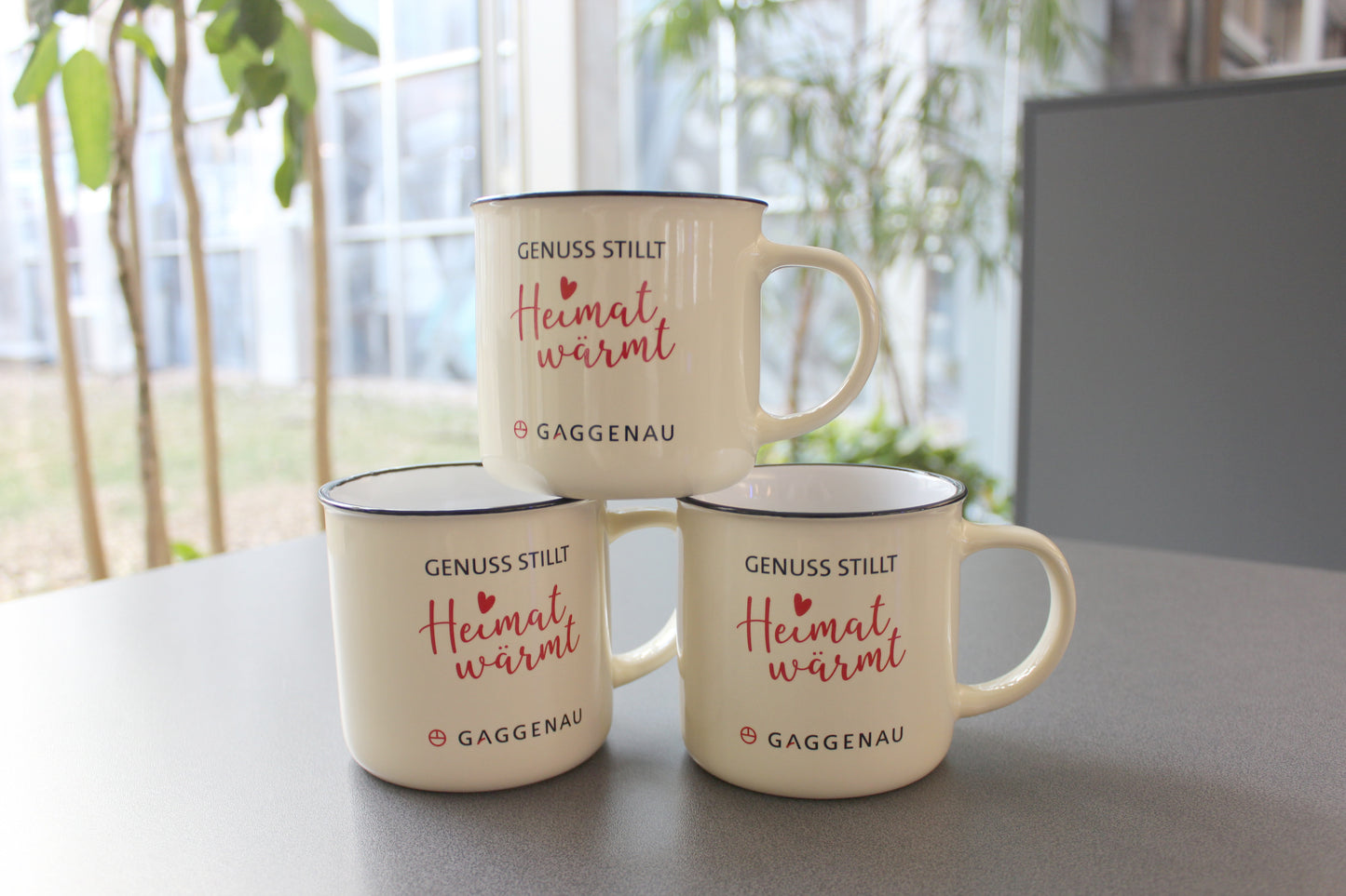 Heimattasse mit Logo