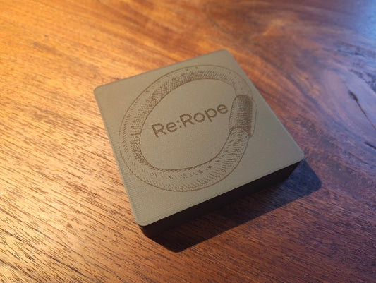 Re:Rope das Armband aus Kletterseil Blau