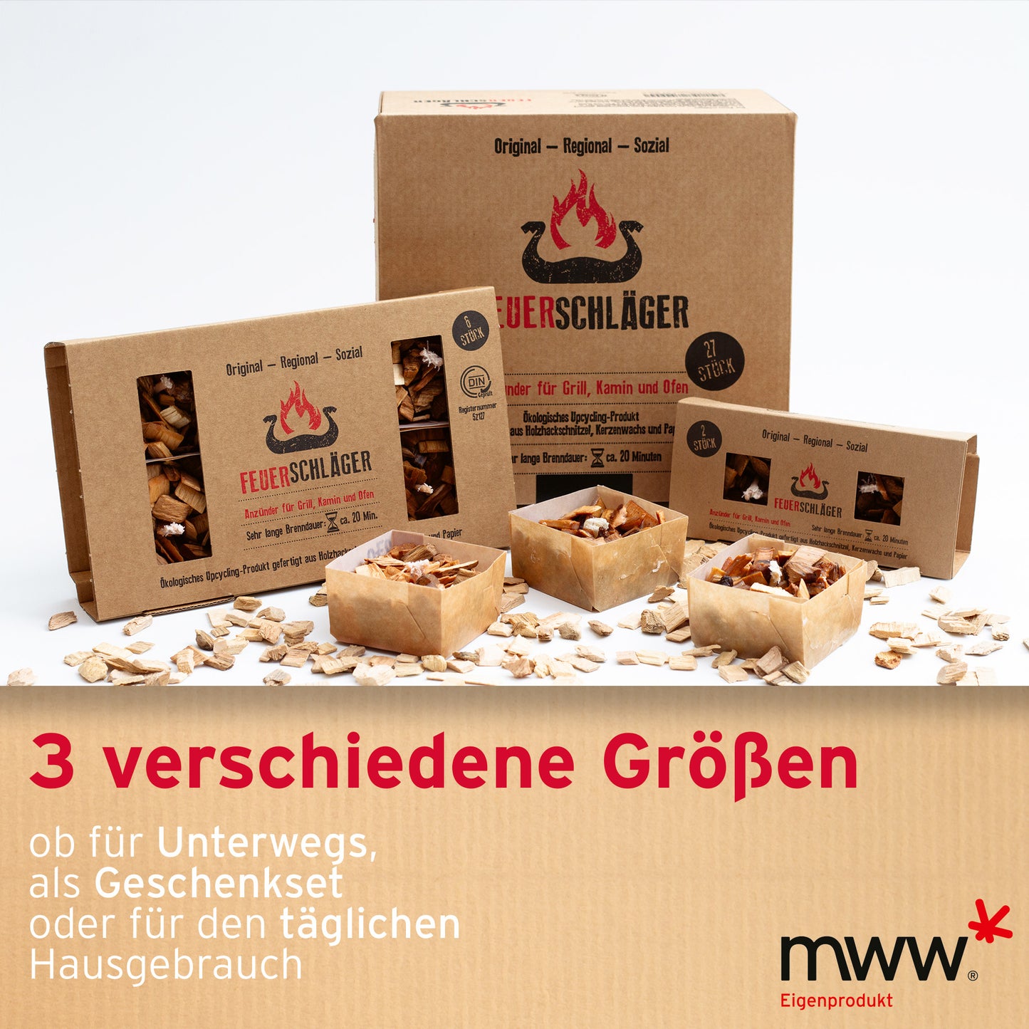 Feuerschläger - der Anzünder der zündet