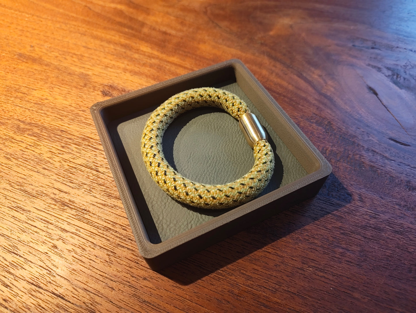 Re:Rope das Armband aus Kletterseil Gelb