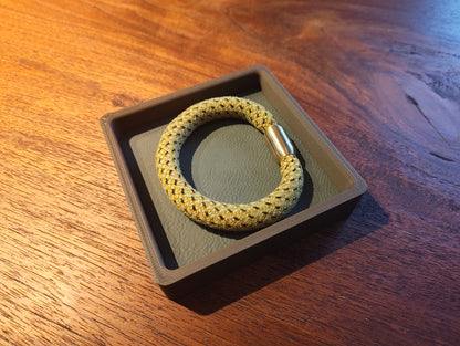 Re:Rope das Armband aus Kletterseil Gelb